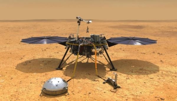 Аппарат InSight рассказал подробности о внутреннем строении Марса