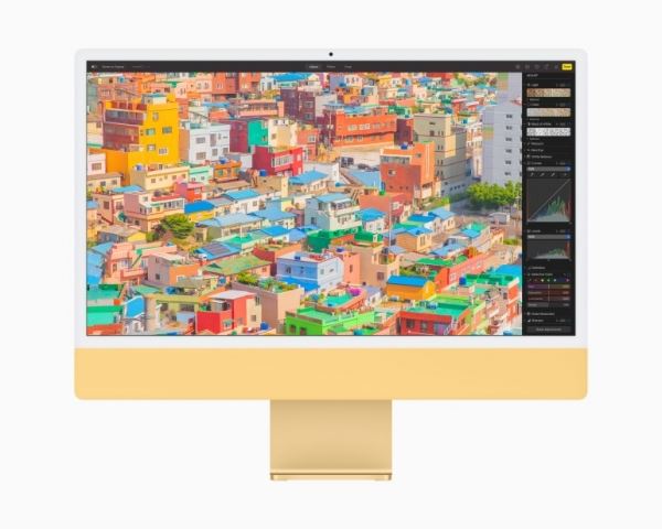 Apple представила 24-дюймовый iMac на процессоре M1