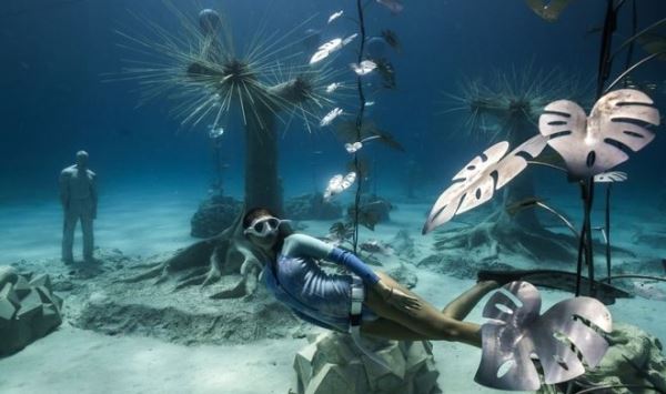 На Кипре открылся MUSAN – первый в своем роде подводный лес для дайверов