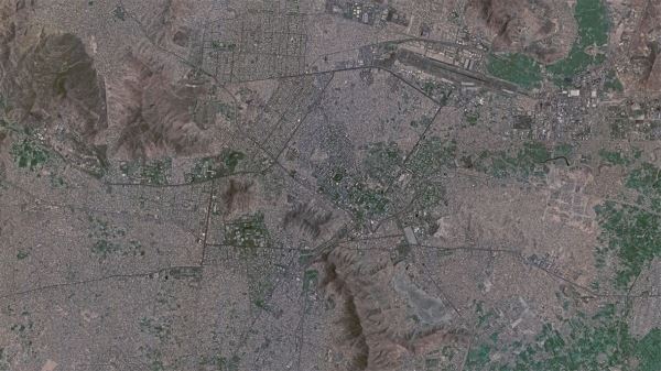 Российский спутник сфотографировал с высоты столицу Афганистана