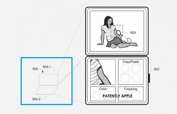 Apple выдали патент на iPad с двумя дисплеями