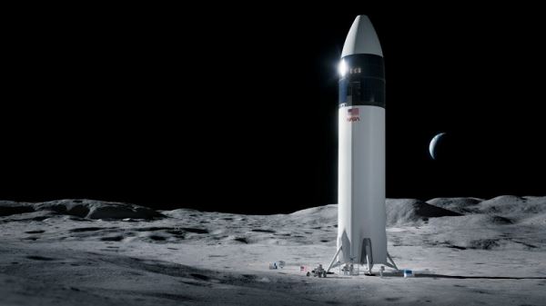 Космический корабль Илона Маска для доставки людей на Луну будет готов до 2024 года